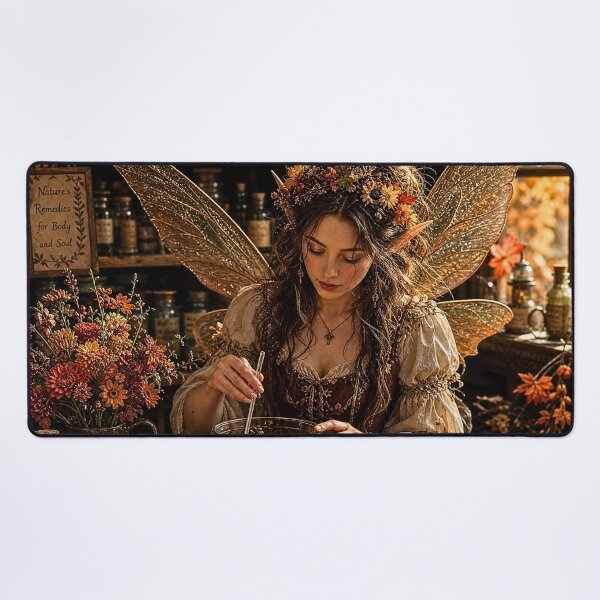Item preview, Autumn Apothecary Fairy Herbal Magic designed and sold by Storybook Botanica.
