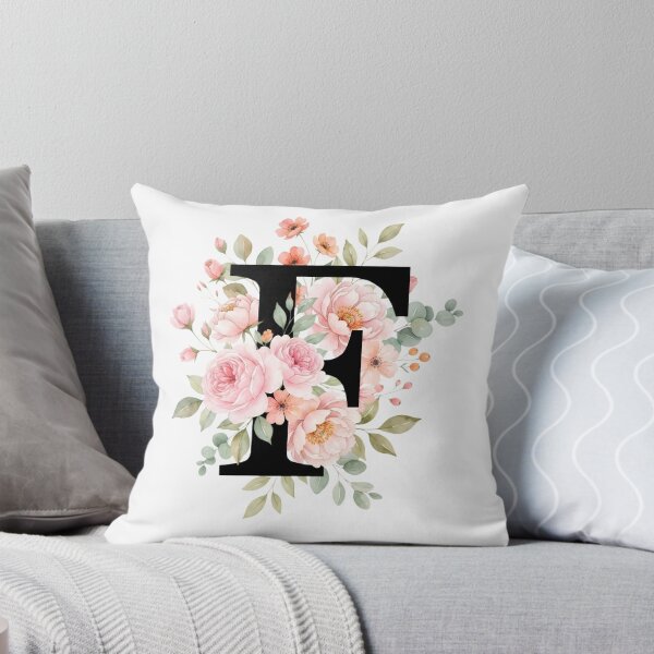 Item preview, Elegant Letter F Floral Watercolor Monogram designed and sold by ITCHAWAWAA.