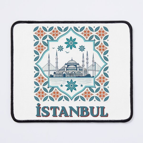 Item preview, Istanbul Turkey Ottoman Floral Pattern | Turkish Architecture & Bosphorus Design designed and sold by asliberry.