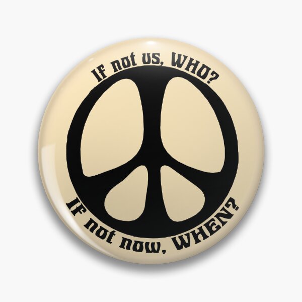 Item preview, Peace Now! (black variant) designed and sold by reverierags.