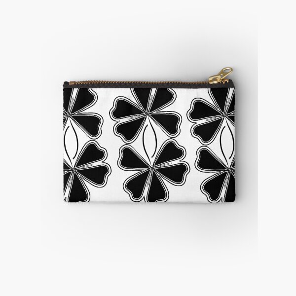 Item preview, Black clover leaf pattern  designed and sold by JoSangya.