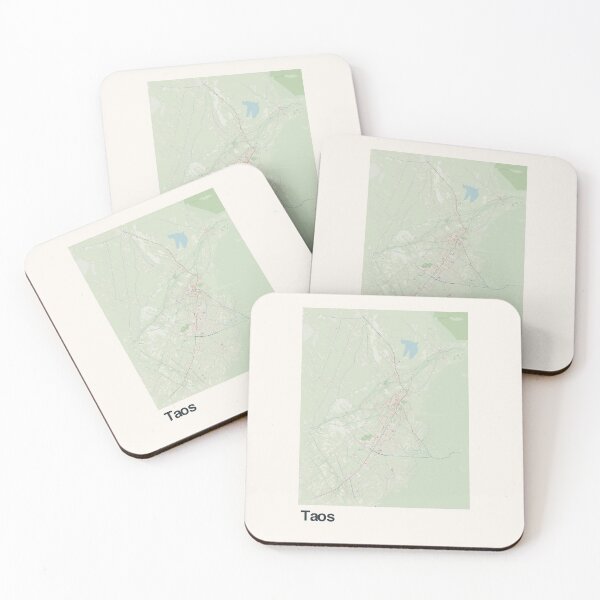 Item preview, Taos Minimalistic Map Art designed and sold by MapsNerd.
