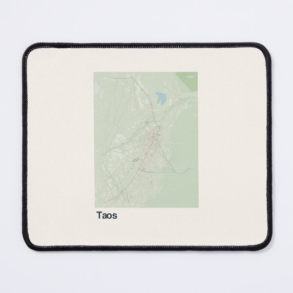 Item preview, Taos Minimalistic Map Art designed and sold by MapsNerd.
