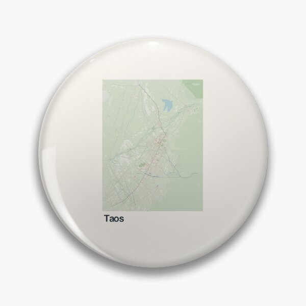 Item preview, Taos Minimalistic Map Art designed and sold by MapsNerd.