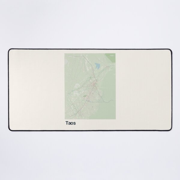 Item preview, Taos Minimalistic Map Art designed and sold by MapsNerd.