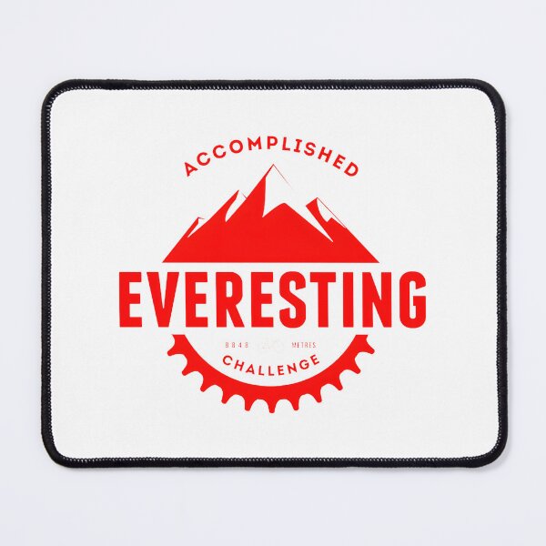Item preview, Everesting Challenge Accomplished 8848 Metres Elevation Gain Cycling Achievement | Perfect Gift For You And Friends designed and sold by SimoStore.