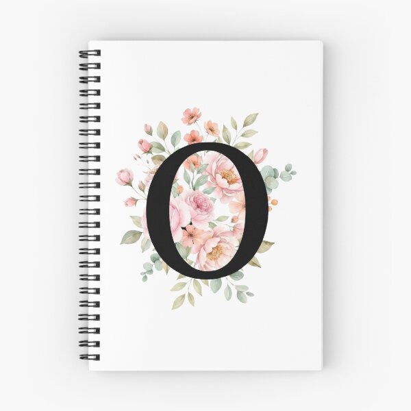 Item preview, Elegant Letter O Floral Watercolor Monogram designed and sold by ITCHAWAWAA.