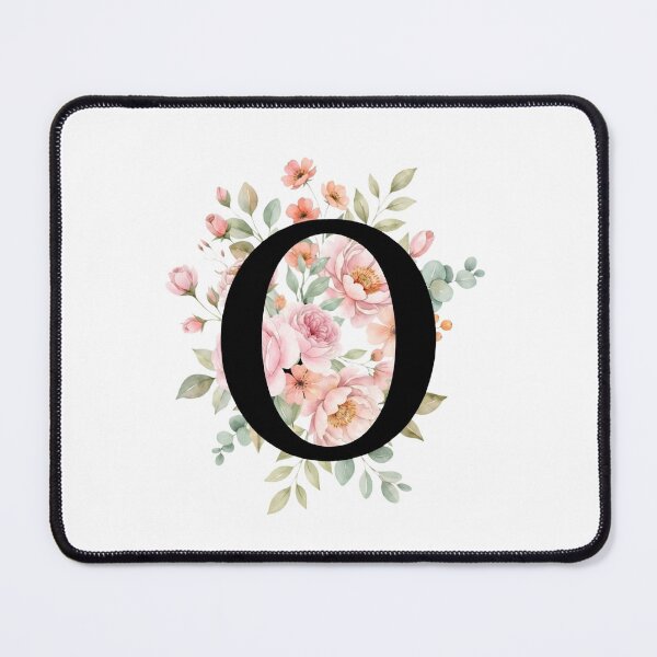 Item preview, Elegant Letter O Floral Watercolor Monogram designed and sold by ITCHAWAWAA.