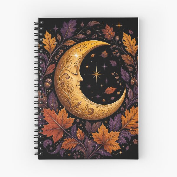 Item preview, Whimsigoth Celestial Autumn Moon Wreath designed and sold by Fun2Fentastic.