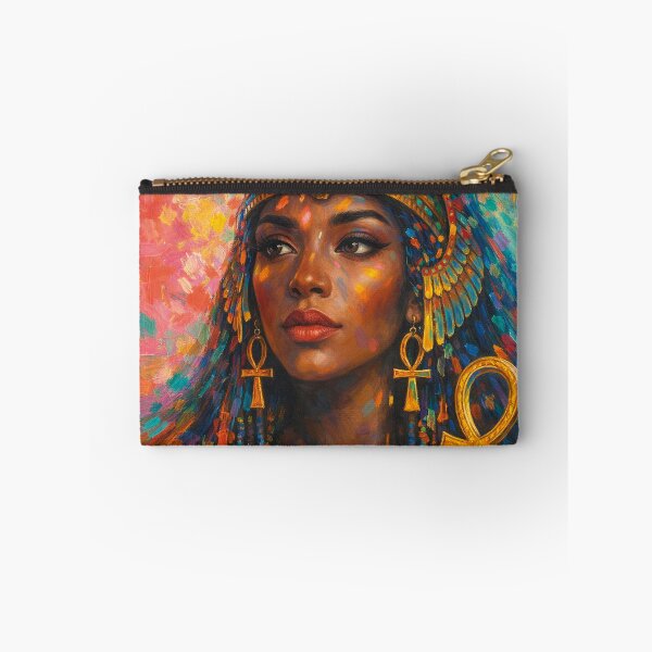 Item preview, Egyptian Goddess Isis Painting –  Queen of Magic and Motherhood designed and sold by GalleryKauffeld.