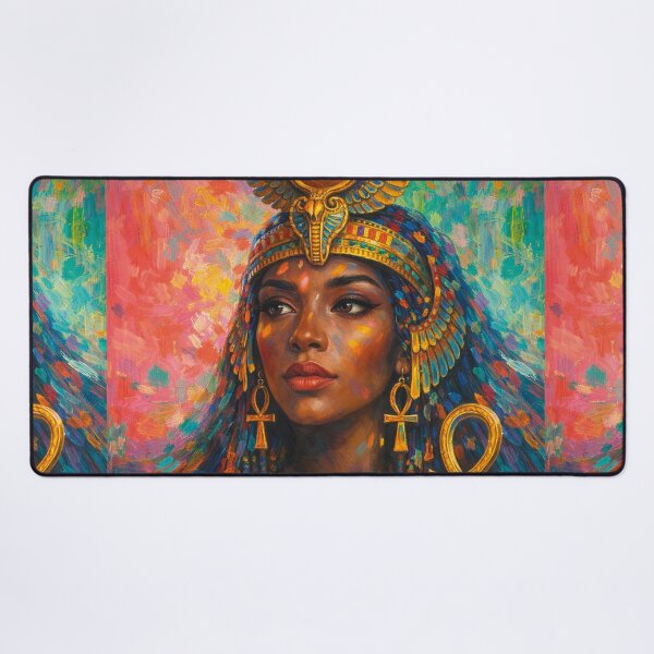 Item preview, Egyptian Goddess Isis Painting –  Queen of Magic and Motherhood designed and sold by GalleryKauffeld.