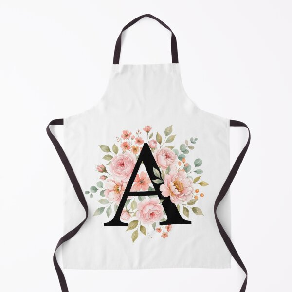 Item preview, Elegant Letter A Floral Watercolor Monogram designed and sold by ITCHAWAWAA.