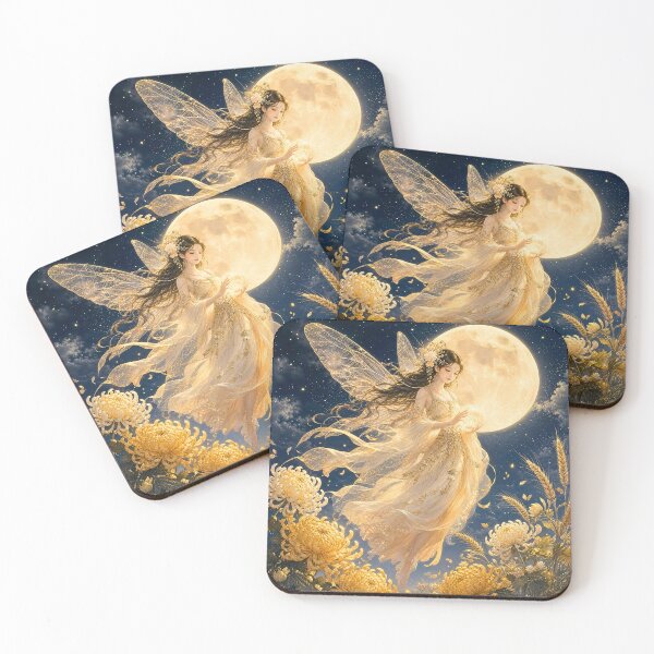 Item preview, Harvest Moon Fairy Enchanted Night designed and sold by Storybook Botanica.