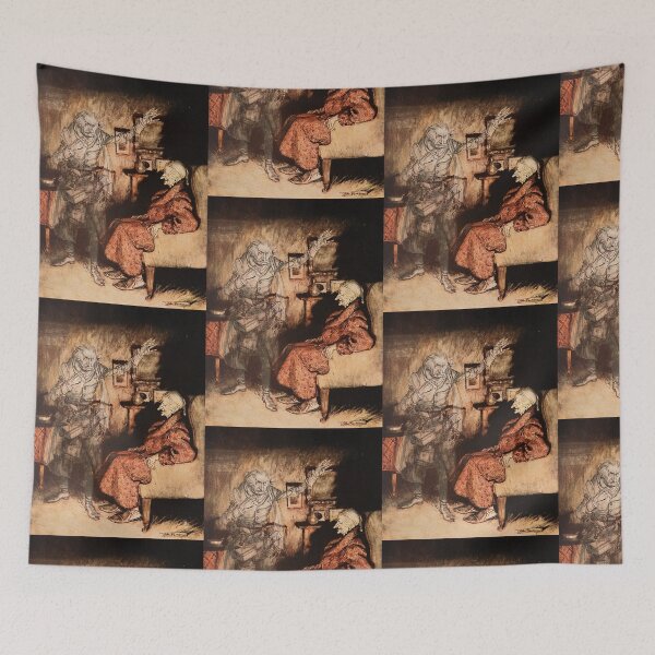 Item preview, Scrooge and Marley - Arthur Rackham from Dickens designed and sold by Vintage Designs +.