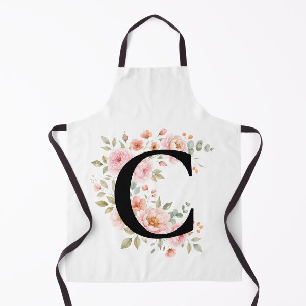 Item preview, Elegant Letter C Floral Watercolor Monogram designed and sold by ITCHAWAWAA.