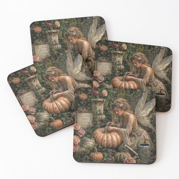 Item preview, Autumn Pumpkin Fairy Garden Magic designed and sold by Storybook Botanica.