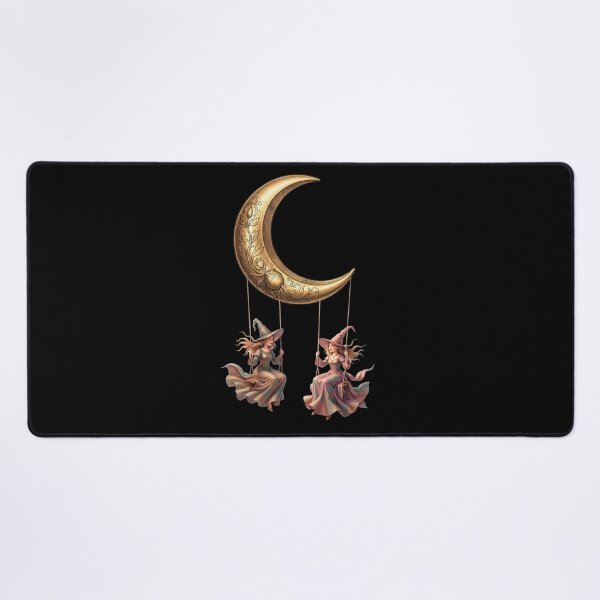 Item preview,  Witches on a swing. On the moon. designed and sold by MagelliShop.