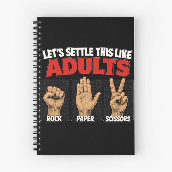 Item preview, Let's Settle This Like Adults Rock Paper Scissors designed and sold by TshirtsOnline-.
