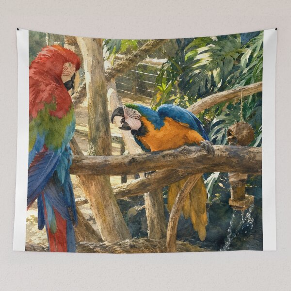 Item preview, Macaws designed and sold by Carol-arts-.