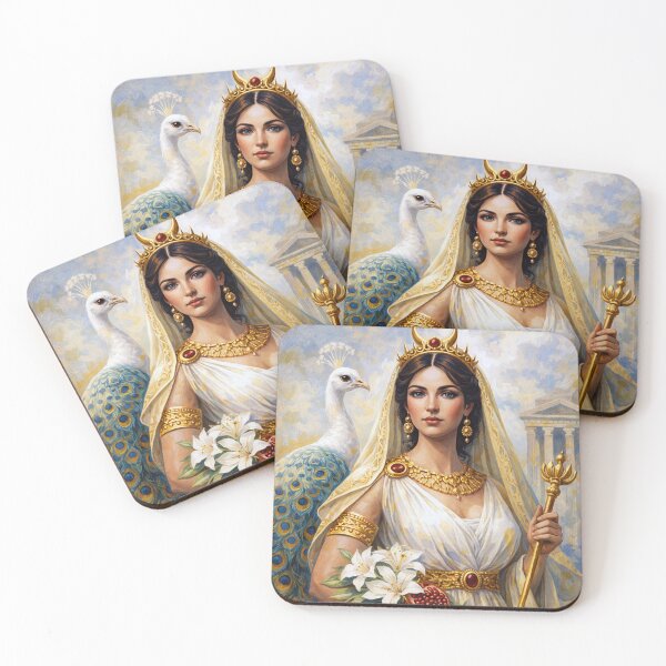 Item preview, Roman Goddess Juno – Queen of the Gods Painting designed and sold by GalleryKauffeld.