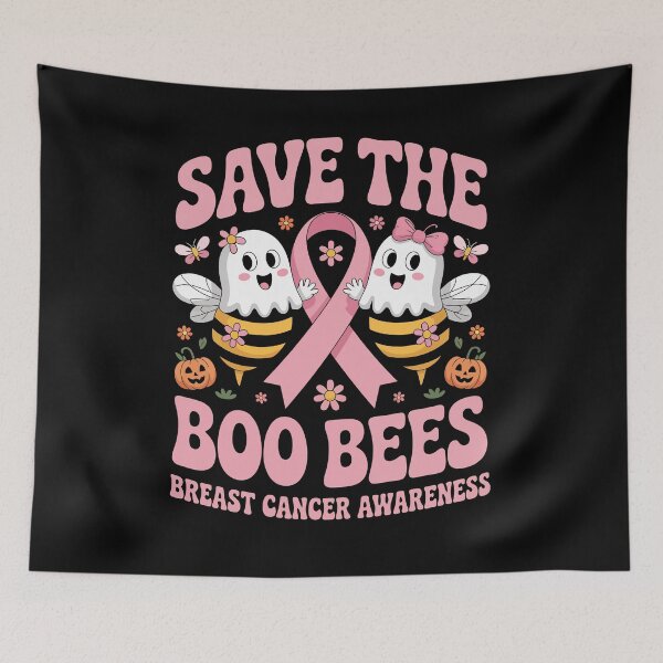 Item preview, Save The Boo Bees Breast Cancer Awareness designed and sold by Bigfoot T-Shirt Co..