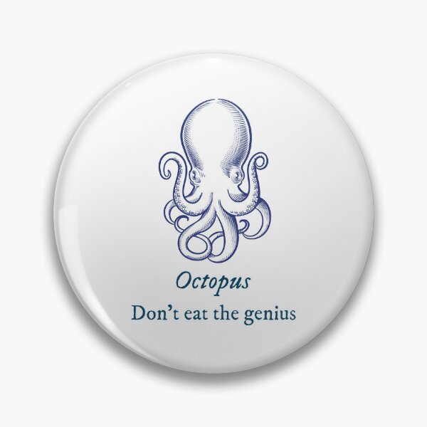 Item preview, Octopus don’t eat the genius designed and sold by WallyThreads.