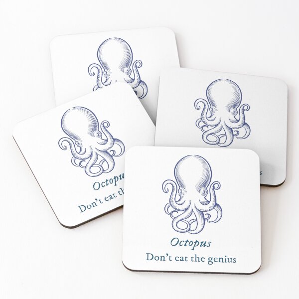 Item preview, Octopus don’t eat the genius designed and sold by WallyThreads.