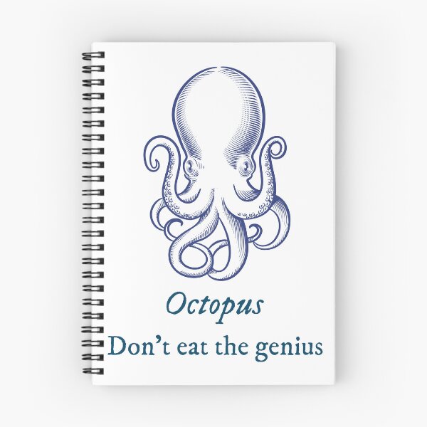 Item preview, Octopus don’t eat the genius designed and sold by WallyThreads.
