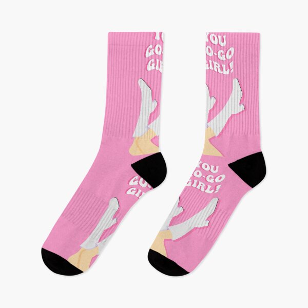 Item preview, You Go Go Girl – Kawaii Pink Retro Aesthetic designed and sold by ralucasrf.