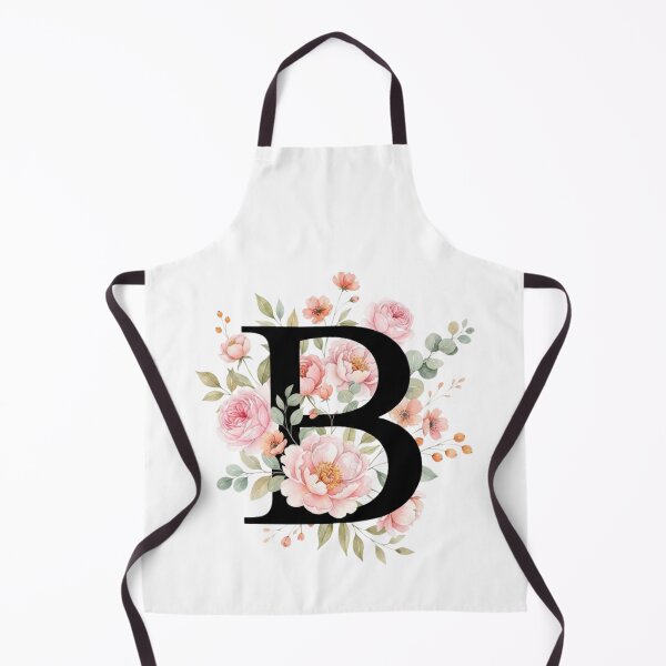 Item preview, Elegant Letter B Floral Watercolor Monogram designed and sold by ITCHAWAWAA.