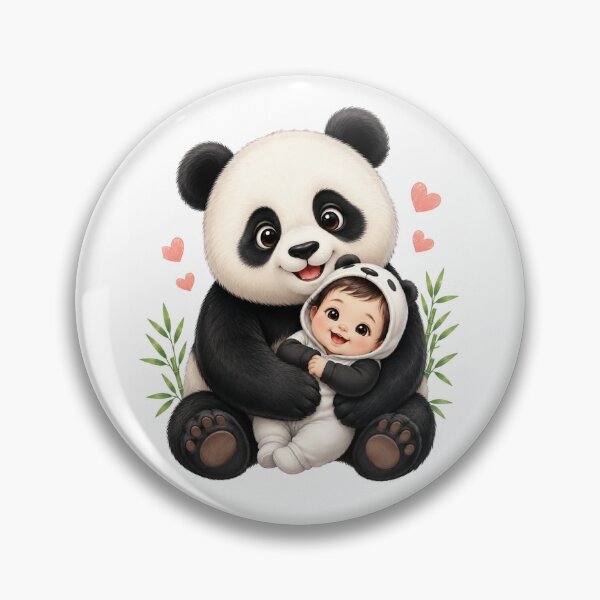 Item preview, Cute Baby Panda - Sweet Kawaii Animal Illustration designed and sold by everyone cloth house.