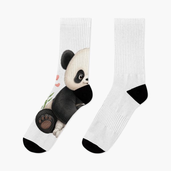 Artikelvorschau, Niedliches Panda-Baby – Süße Kawaii-Tierillustration entworfen und verkauft von everyone cloth house.