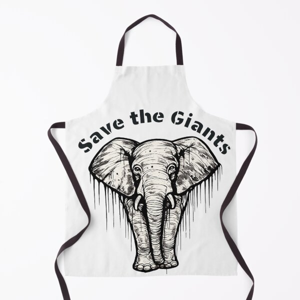 Item preview, Save Giants – Colorful Elephant Street Art designed and sold by SidneiSampaioStudio.
