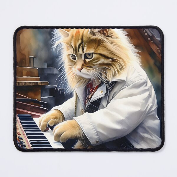 Item preview, Keyboard Cat - Purrl McCatney designed and sold by LSVart.