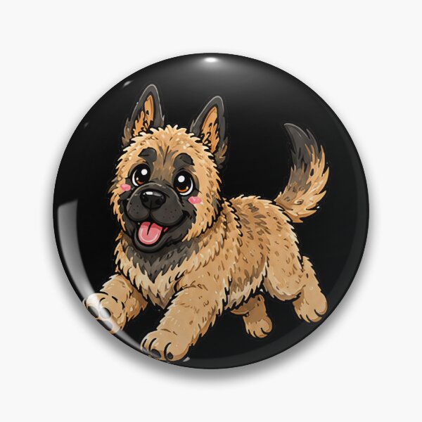 Item preview, Cute Belgian Laekenois stickers and apparel design designed and sold by rafaeltto.