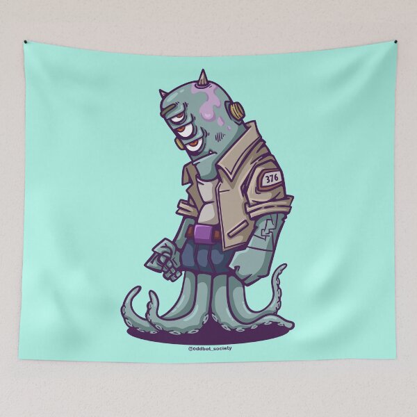Item preview, Bot 376 designed and sold by Oddbot-Society.