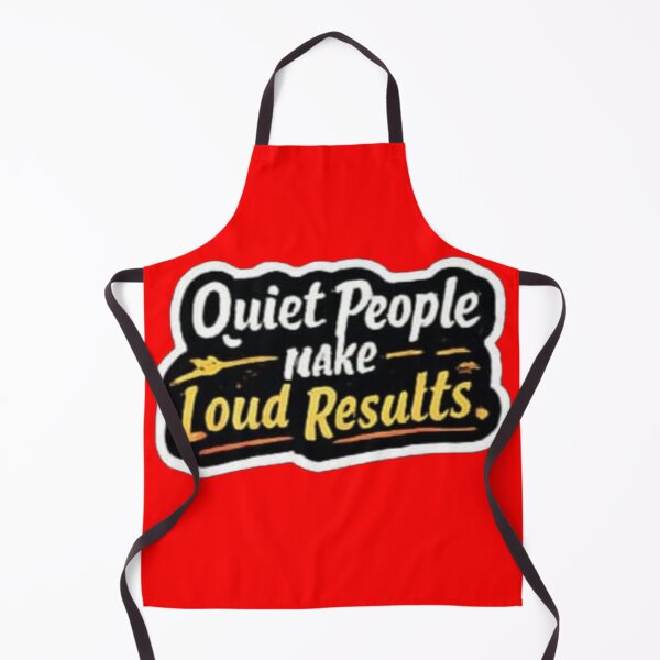 Item preview, Quiet People Make Loud Results Motivational Hand Lettered Sticker designed and sold by Scro-Ciob-Shop.