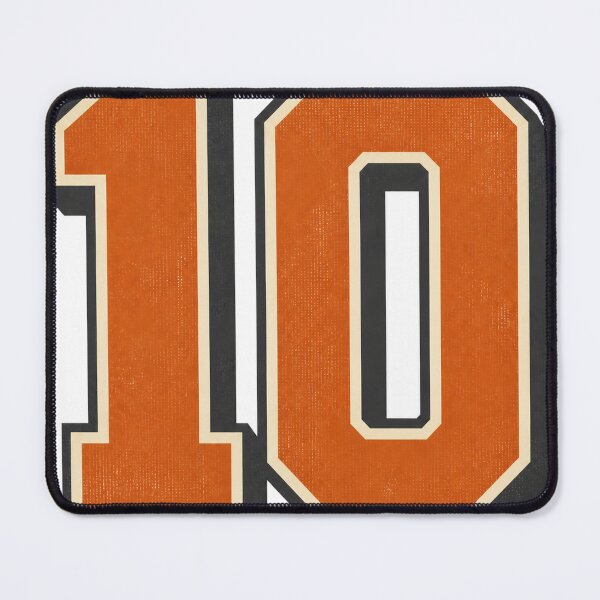 Item preview, Vintage Number 10 Football Graphic – Burnt Orange Athletic Style designed and sold by Tarun Thakur.