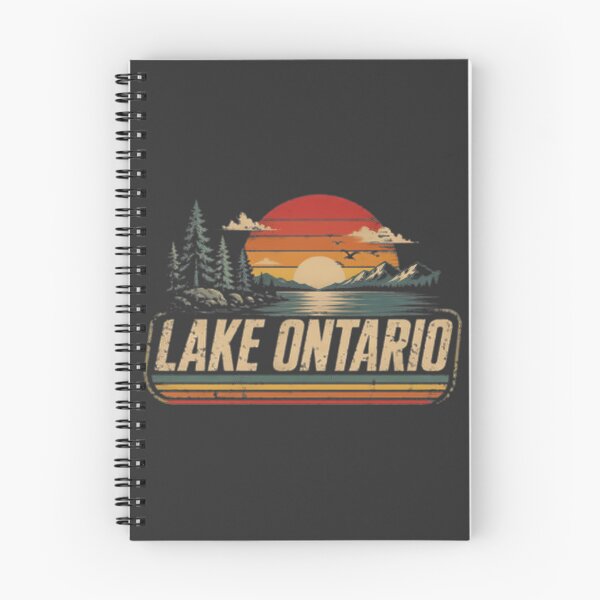 Artikelvorschau, Landschaftskunst der Großen Seen Ontario – Vintage-Stil – Geschenk für Naturliebhaber – Ästhetisches Reisesouvenir – Kanadisch-amerikanische Wasserlandschaft | Limitierte Auflage entworfen und verkauft von Quuzzy.
