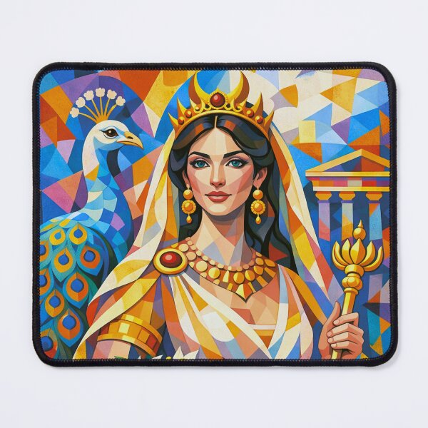 Item preview, Roman Goddess Juno – Queen of the Gods illustration designed and sold by GalleryKauffeld.