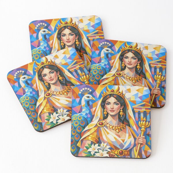 Item preview, Roman Goddess Juno – Queen of the Gods illustration designed and sold by GalleryKauffeld.