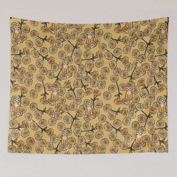 Item preview, Marigold Ginger Cat designed and sold by lacychenault.