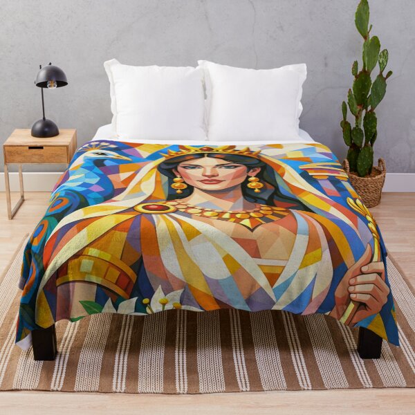 Item preview, Roman Goddess Juno – Queen of the Gods illustration designed and sold by GalleryKauffeld.