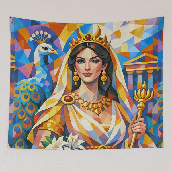 Item preview, Roman Goddess Juno – Queen of the Gods illustration designed and sold by GalleryKauffeld.