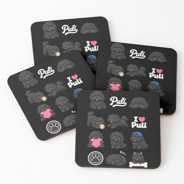 Item preview, Cute Puli stickers and apparel design designed and sold by rafaeltto.