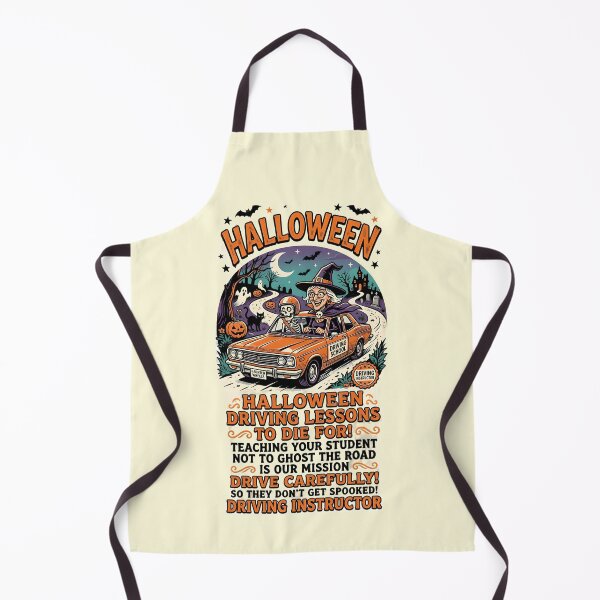 Item preview, Halloween driving lessons to die for! - Halloween for driving instructors designed and sold by ParadoxParadox.