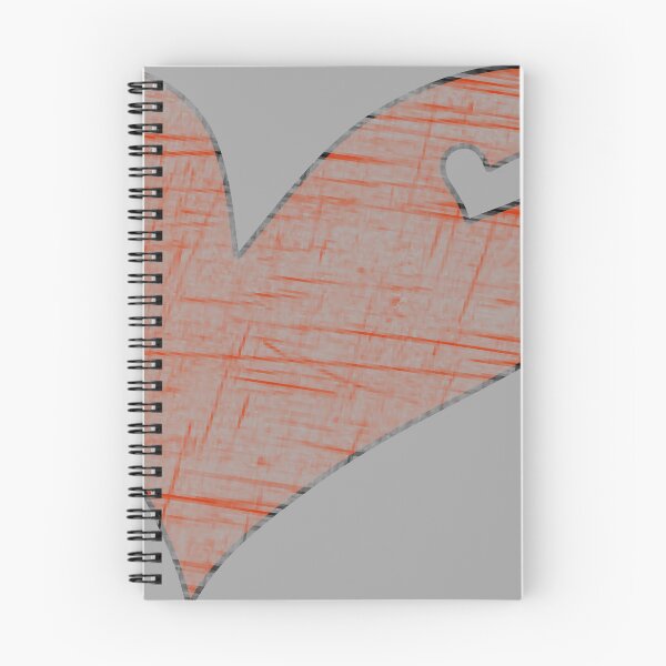 Item preview, Light Textured Colored Pencil Heart Doodle designed and sold by ZorianArt.