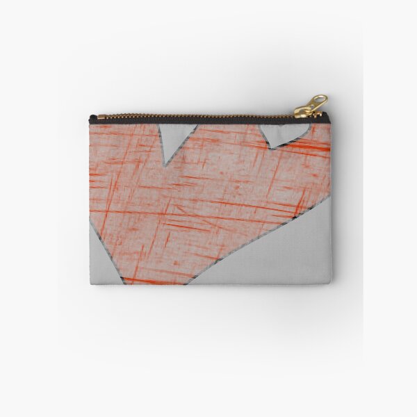 Item preview, Light Textured Colored Pencil Heart Doodle designed and sold by ZorianArt.