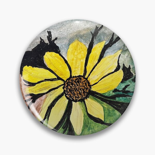 Item preview, Sunflower Says “Hi” designed and sold by BirdandaBrush.