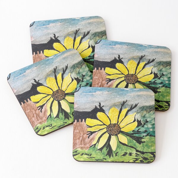 Item preview, Sunflower Says “Hi” designed and sold by BirdandaBrush.